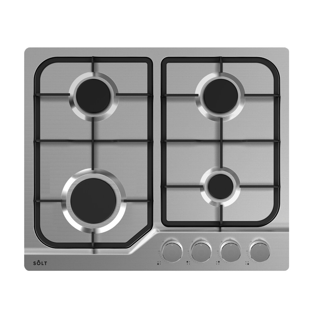 SOLT 60cm Gas Hob GGSCG604SS